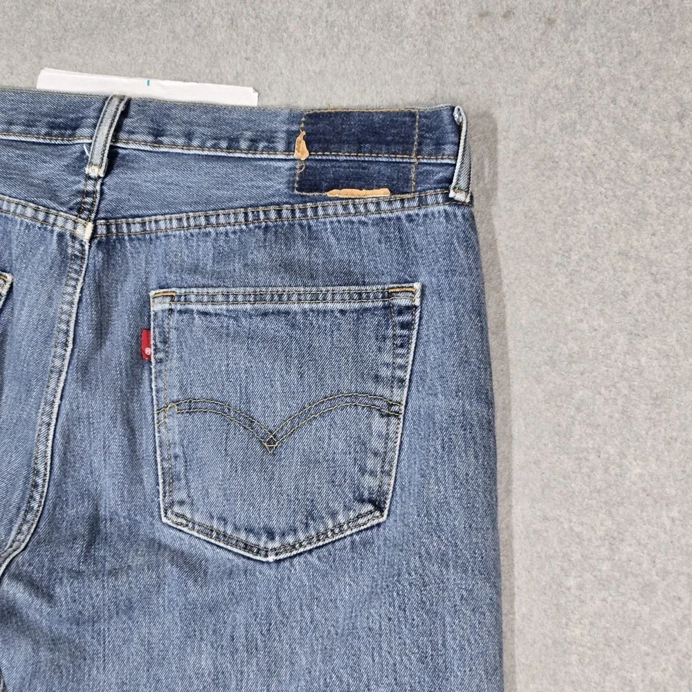 Levi's 501 Men Jeans 36X36 Blue Denim 32